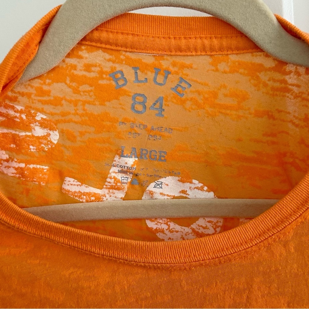 TN Vols Orange & White Power T Graphic Tee Shirt - Tennessee Volunteers Gameday - Picture 11 of 13